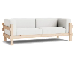 Kube 3-Seater Sofa Pine, Hallingdal 110