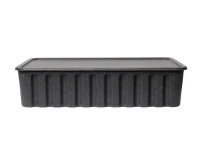 Paper Pulp Box Extra Large, charcoal