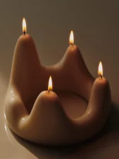 Stala Candle Ring, sand