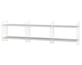 String Living Room O Shelving Set, white