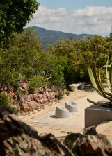 Panto Pop Lounge Chair, yellow