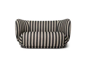 Rico Sofa 2 Louisiana, sand/black