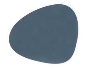Table Mat Curve Nupo L, dark blue