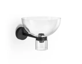 Nocturne Bowl Wall Lamp, black