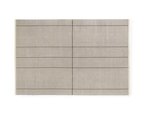 Seam Rug 200x300 cm, grey tones