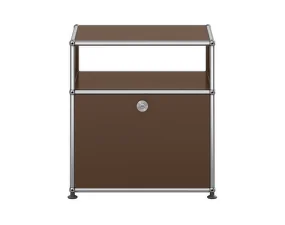 USM Haller M55 Bedside Table, brown