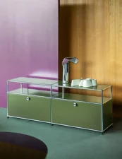 USM Haller Sideboard O2, pure white