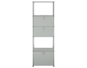 USM Haller Shelving Unit M52, light grey
