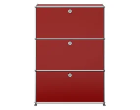USM Haller Shelving G1, ruby red