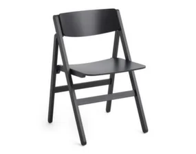 Backflip Chair, anthracite lacquered beech