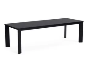 Chisel 30 Table Rectangular 250x95 cm, black lacquered oak