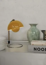 Flowerpot VP4 Table Lamp, mustard