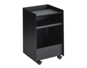 Folded Trolley Low Open, black