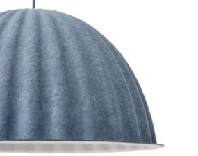 Under The Bell Pendant Lamp Ø82, blue grey