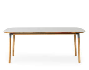 Form Table 95x200 cm Oak, grey