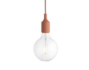 E27 Pendant Lamp, terracotta