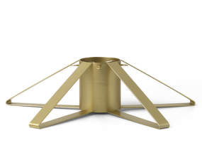 Christmas Tree Foot, brass