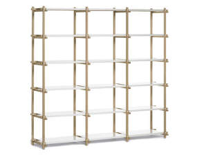 Woody Shelving System High, white