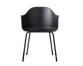 Harbour Dining Chair Steel Base, black
