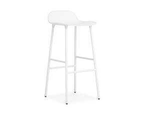 Form Bar Chair 75 cm Steel, white