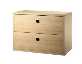 String Chest of Drawers 58 x 30, oak
