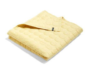 Mega Dot Plaid 195 x 245, soft yellow