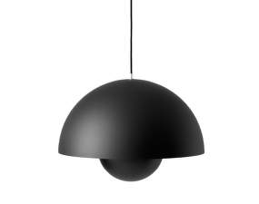 Flowerpot VP2 Pendant, matt black