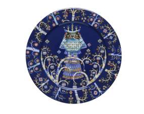 Taika Plate 27 cm, blue