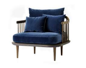 Fly SC1 Lounge Chair, smoked oak/Harald 182