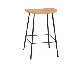 Fiber Stool 65cm Tube Base, ochre