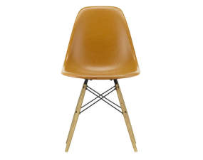 Eames Fiberglass Side Chair DSW, ochre dark/ash