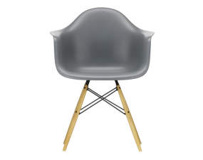 Eames Plastic Armchair DAW, granite grey