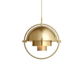 Multi-Lite Pendant Small, brass