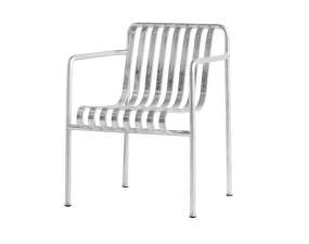 Palissade Dining Armchair, galvanised