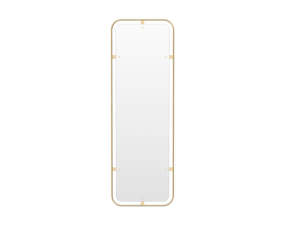 Nimbus Mirror Rectangular, polished brass