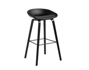 AAS 33 Bar Stool High Black Oak Veneer, Sierra SI1001