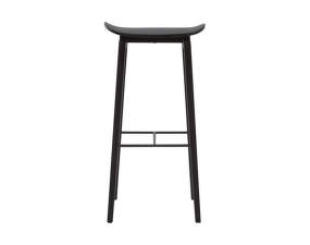 NY11 Bar Stool High, black oak