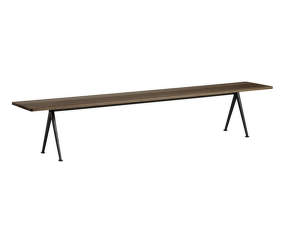 Pyramid Bench 12 250 cm Black Steel, smoked oak