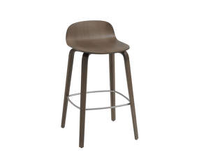 Visu Counter Stool 65 cm, stained dark brown