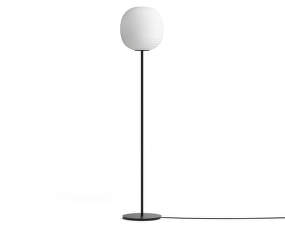 Lantern Floor Lamp Medium, opal glass