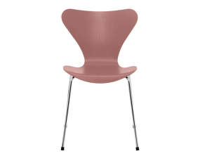 Series 7 Chair Coloured, chrome/wild rose