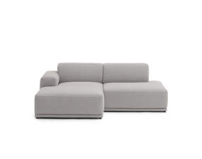 Connect Soft 2-seater Sofa, Configuration 3, Clay 12