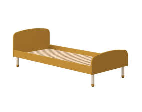 Dots Single Bed, mustard