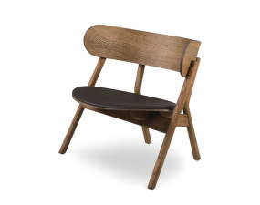 Oaki Lounge Chair, smoked oak