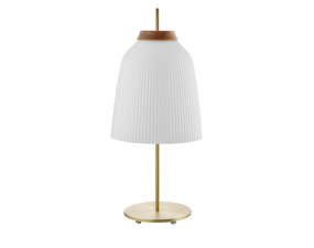 Camp Table Lamp, brass plated iron