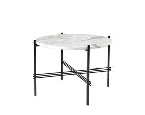 TS Side Table Ø55, white carrara marble