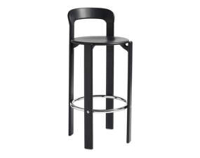 Rey Bar Stool, deep black