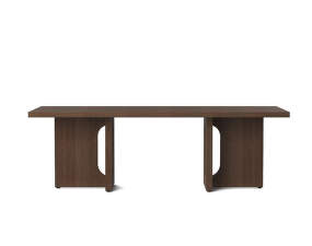 Androgyne Lounge Table, dark stained oak