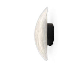 Tense Wall Lamp, black base/white tyvek