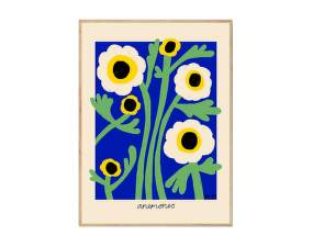 Yellow Anemones Poster 50x70